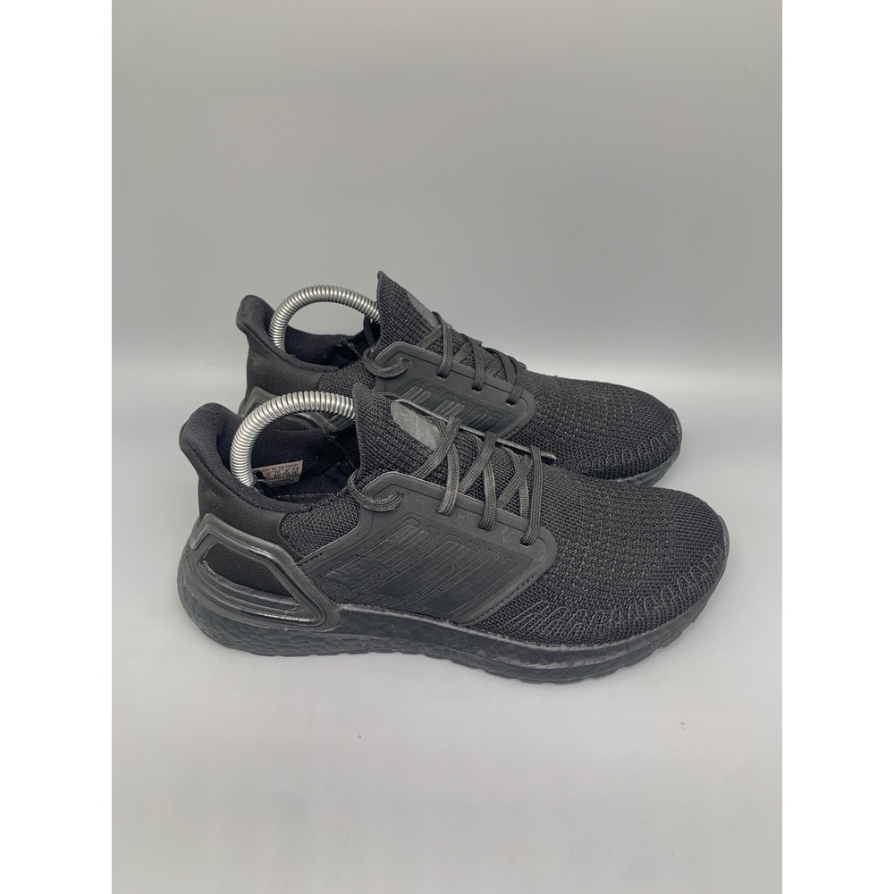 Adidas Ultraboost 20 Triple Black Running Shoes FU8498 Women's Sz 8